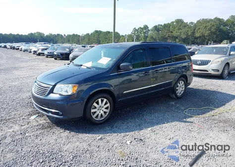 2014 Chrysler Town & Country Touring z USA, uszkodzony, nr VIN 2C4RC1BGXER272311
